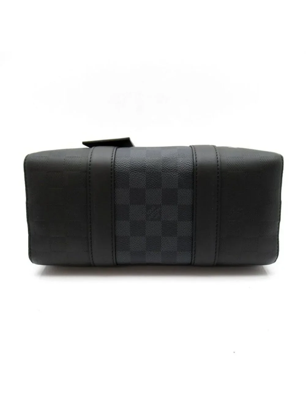 Louis Vuitton City Keepall Damier Infini Graphite Boston Bag Black